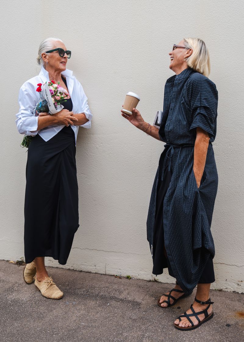 Kimono Tucksleeve Shirt Dress: Seersucker Cotton