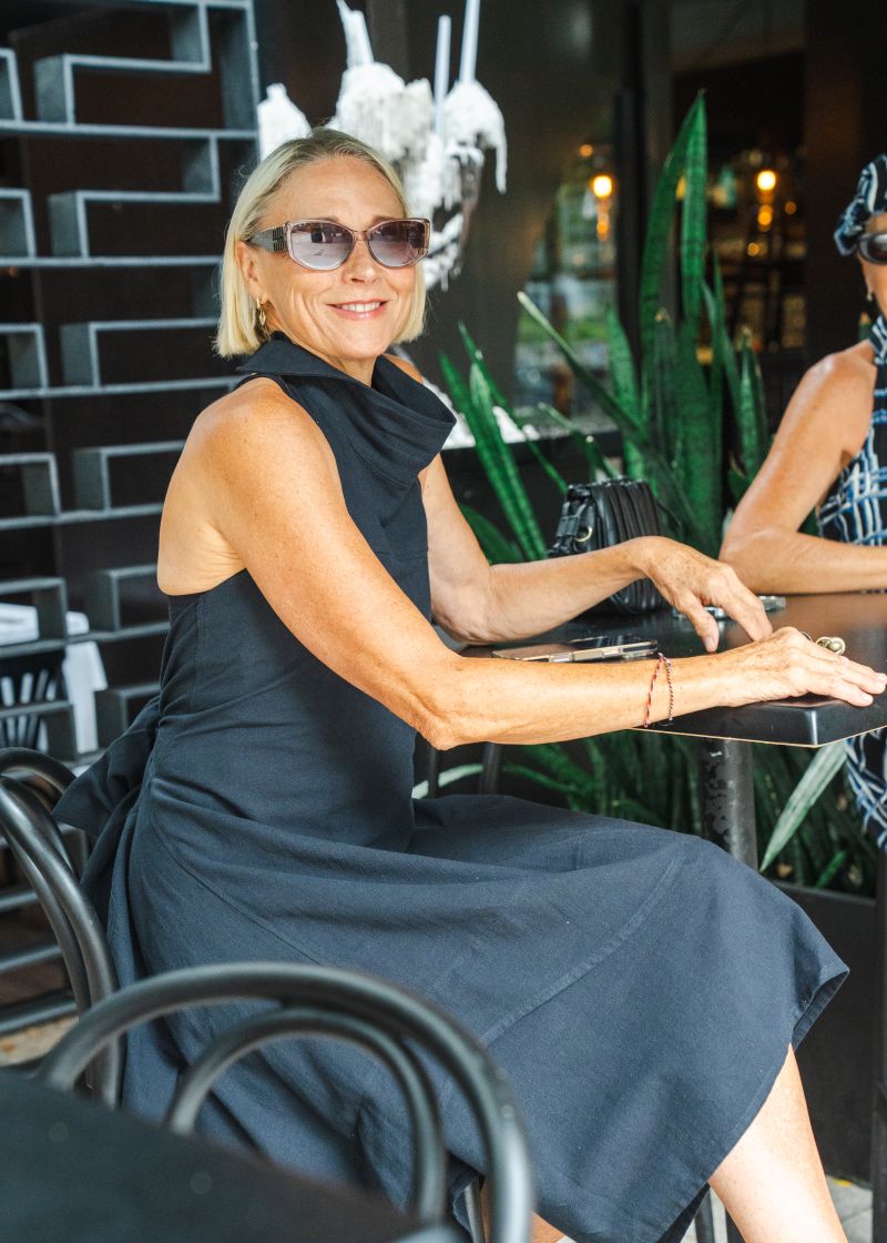 Angel Eve Shirt Dress - Black